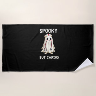SPOOKY BUT CARING Essential T-Shirt Beach Towel