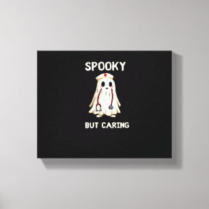 SPOOKY BUT CARING Essential T-Shirt Canvas Print