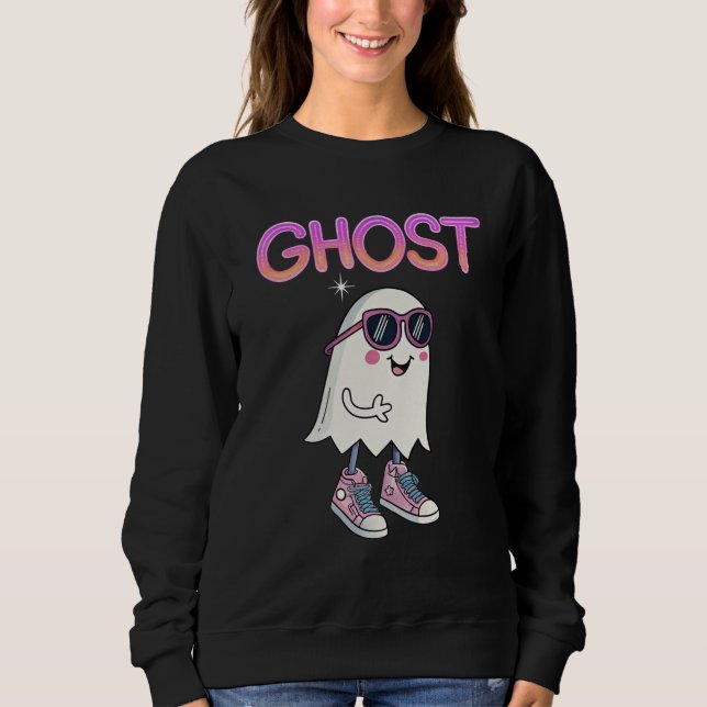 Spooky But Cool Ghost Tee (Front)