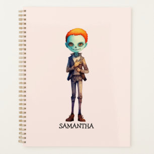 Spooky But Cute Zombie Kid – Adorable Macabre (2) Planner