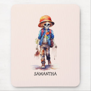 Spooky But Cute Zombie Kid – Adorable Macabre (3) Mouse Pad