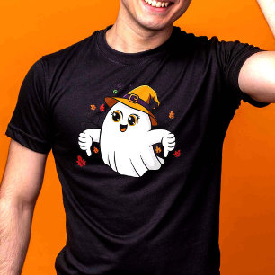 Spooky but Sassy Ghost – Halloween Thumbs Down T-Shirt
