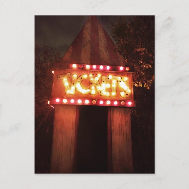 Spooky Carnival Postcard (Front)