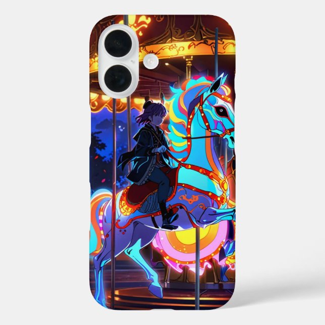Spooky Carousel Case-Mate iPhone Case (Back)