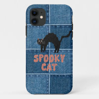 Spooky Cat iPhone Case