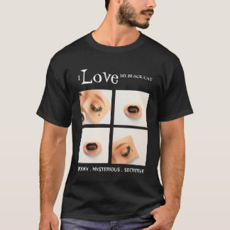 Spooky Cat Mens T-Shirt