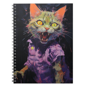 Spooky Cat Notebook