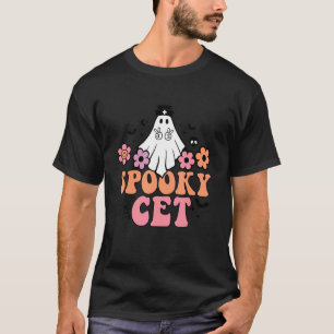 Spooky CET Certificated Ekg Tech Ghost outfit For T-Shirt