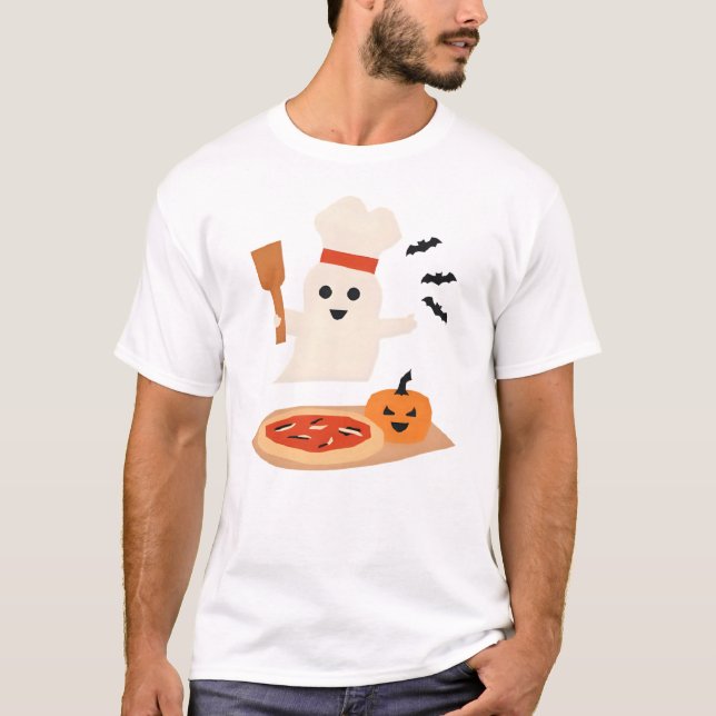 Spooky Chef Squad Halloween T-Shirt (Front)