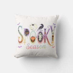 Spooky Chic Halloween Decor Cushion