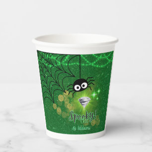 Spooky Chic Halloween Party Paper Cup