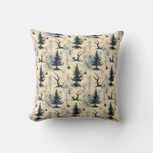 Spooky Christmas Tree Cushion