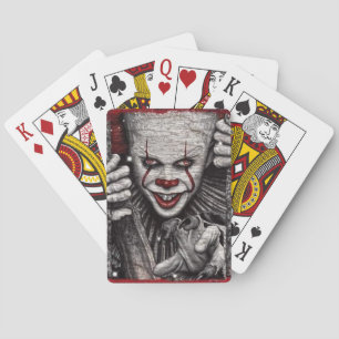 Spooky Clown Playing Cards