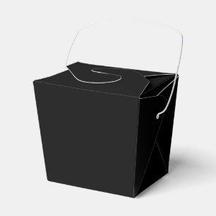 Spooky Colours - Black Favour Boxes