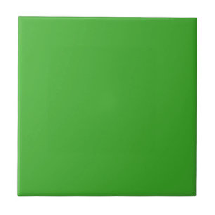 Spooky Colours - Bright Green Ceramic Tile