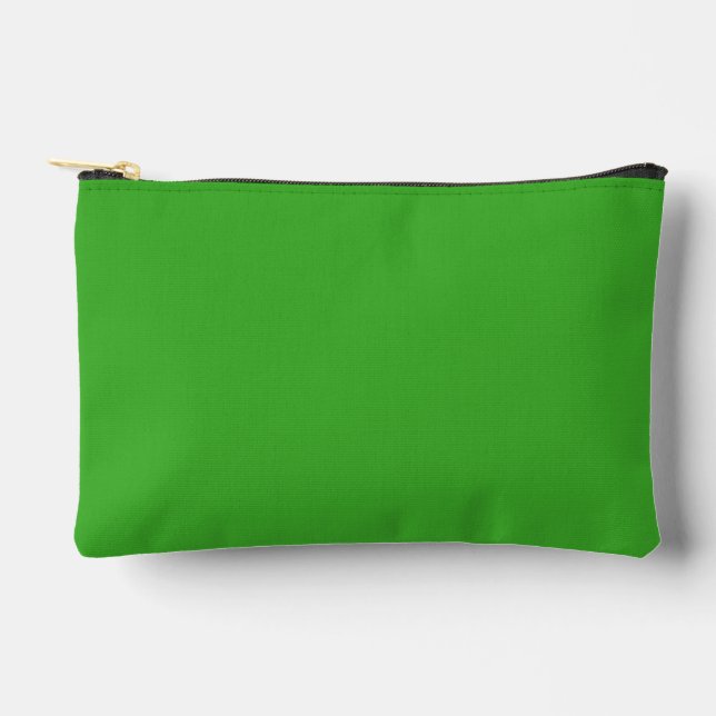 Spooky Colours - Bright Green Small Accessory Pouc Pouch (Front)