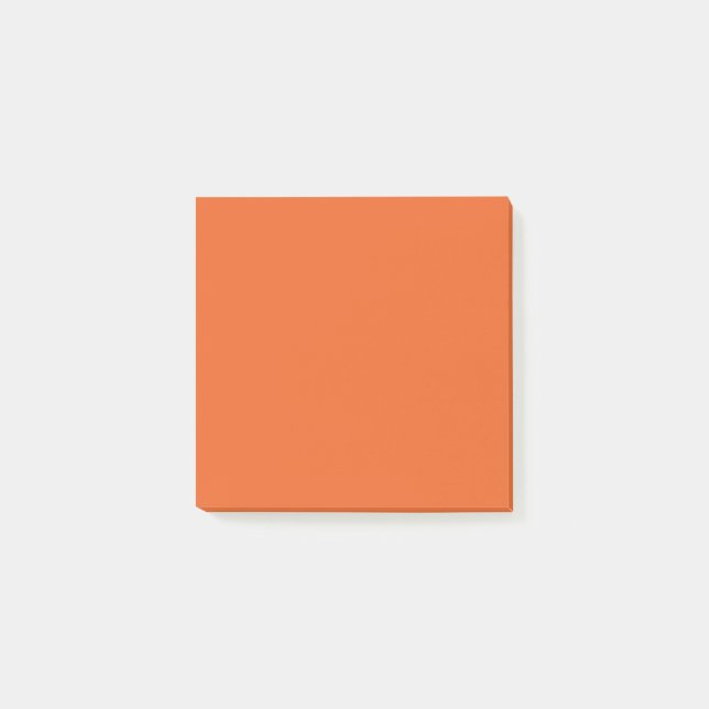 Spooky Colours - Deep Orange  Post-it Notes (Front)