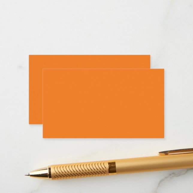 Spooky Colours - Orange Enclosure Card (Front/Back In Situ)