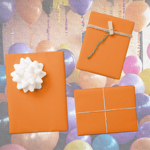 Spooky Colours - Orange Wrapping Paper Set