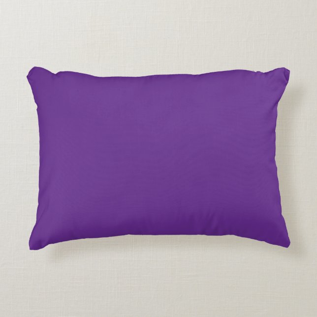 Spooky Colours - Purple Accent Pillow (Front)
