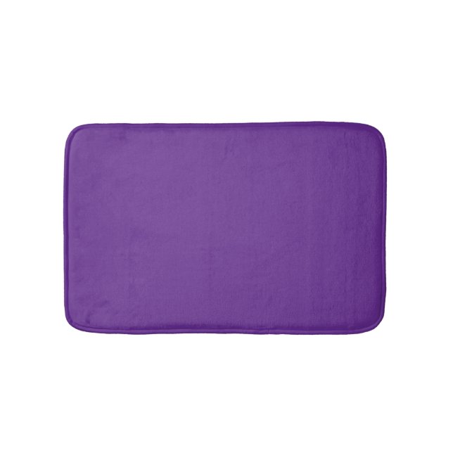 Spooky Colours - Purple Bath Mat (Front)