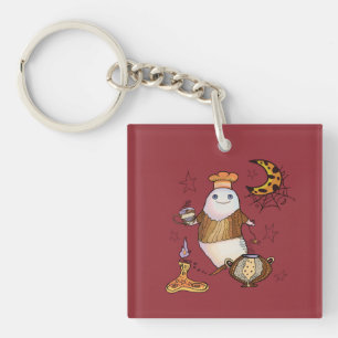 spooky cooking Halloween Key Ring