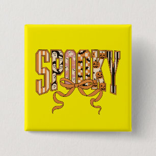 Spooky Coquette Halloween Aesthetic-66166 15 Cm Square Badge