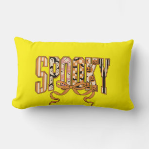 Spooky Coquette Halloween Aesthetic-66166 Lumbar Cushion
