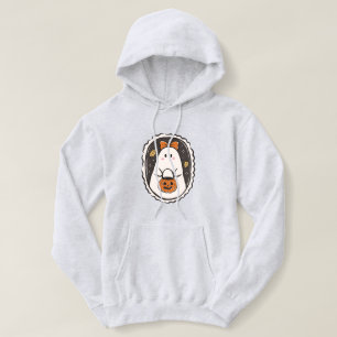 Spooky Cosy Girly Retro Preppy Halloween  Hoodie