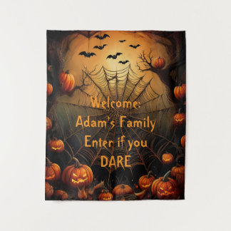 Spooky Custom Halloween Wall Hanging Tapestry