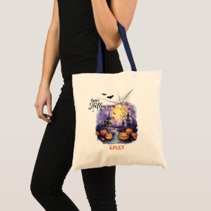 Spooky Customisable Halloween Trick Or Treat Bag