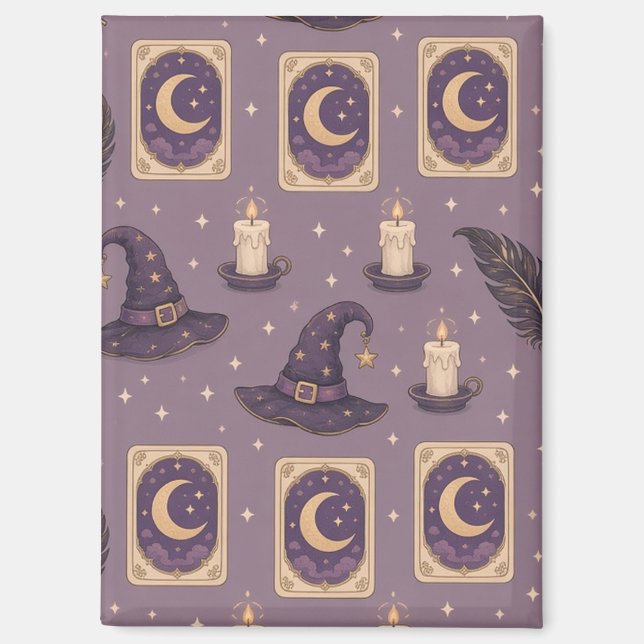 Spooky Cute Crystal Balls Rectangle Magnet (Front)
