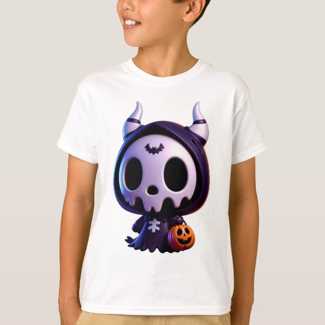  “Spooky Cute  Figure” T-Shirt (Front)