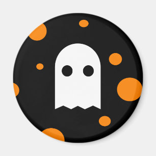 Spooky Cute Ghost Halloween Fridge Magnet