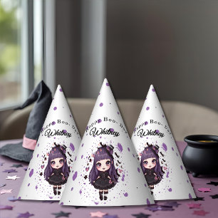 Spooky Cute girl  Birthday Hat