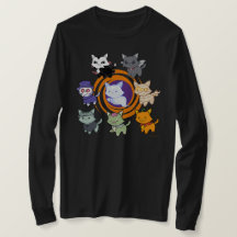 Spooky Cute Halloween Cats Shirt