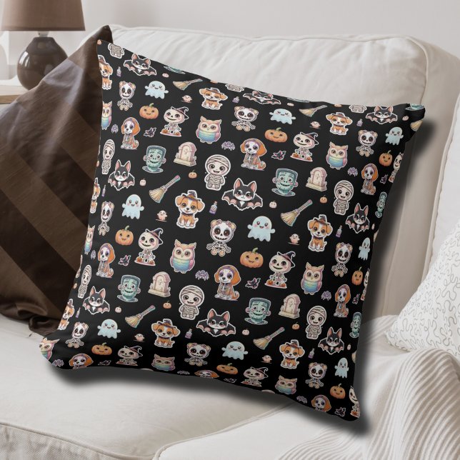 Spooky Cute Halloween  Cushion (Creator Uploaded)