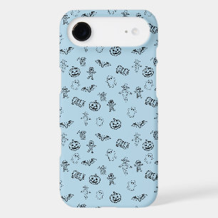 Spooky Cute Halloween Doodle Pattern