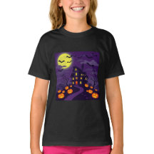 Spooky Cute Halloween Girls’ T-Shirt