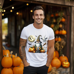 Spooky Cute Halloween Gnome 🎃 – Perfect Gift T-Shirt