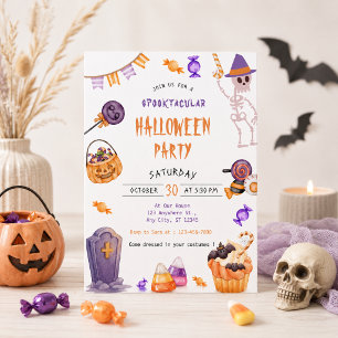 Spooky Cute Halloween Party Invitation