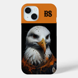Spooky cute Halloween seagull in Disguise iPhone 15 Case