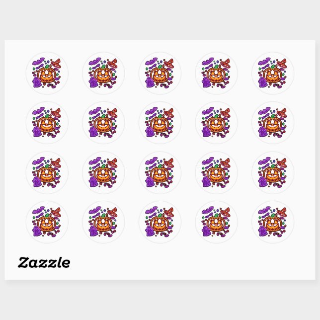Spooky Cute Halloween Sticker (Sheet)