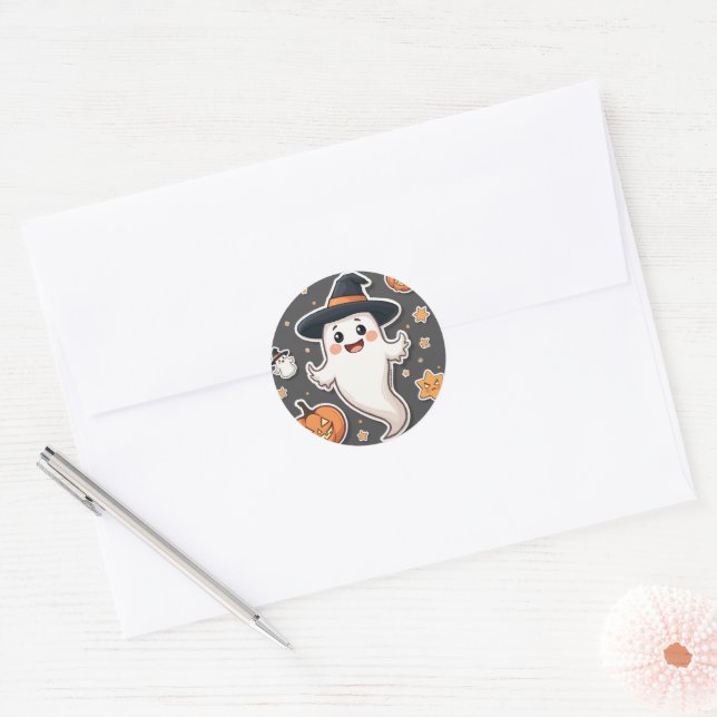 Spooky & Cute: Halloween Stickers to Sweeten Up Yo (Envelope)