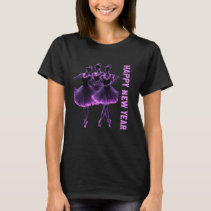 Spooky Cute Happy New Year Womens Tee