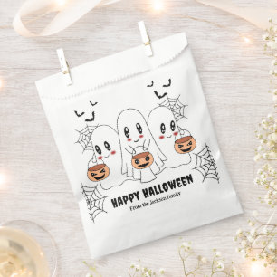 Spooky Cute Kawaii Cartoon Ghost Halloween Party Favour Bags
