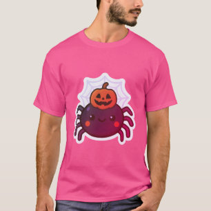 Spooky Cute Kawaii Halloween Spider T-Shirt
