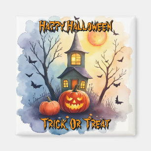 Spooky Cute Modern Halloween Collection Magnet