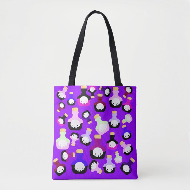 Spooky Cute Pick Your Poison Halloween Tote (Front)