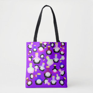 Spooky Cute Pick Your Poison Halloween Tote Bag